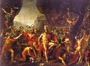 Leonidas at Thermopylae, Jacques-Louis  David
